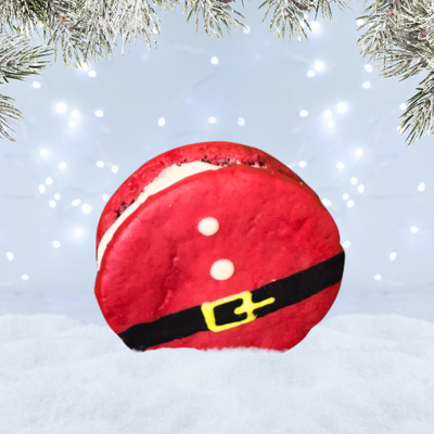 Cooka's Cookies Santa's Belly Macaronit - Christmas Gift Box