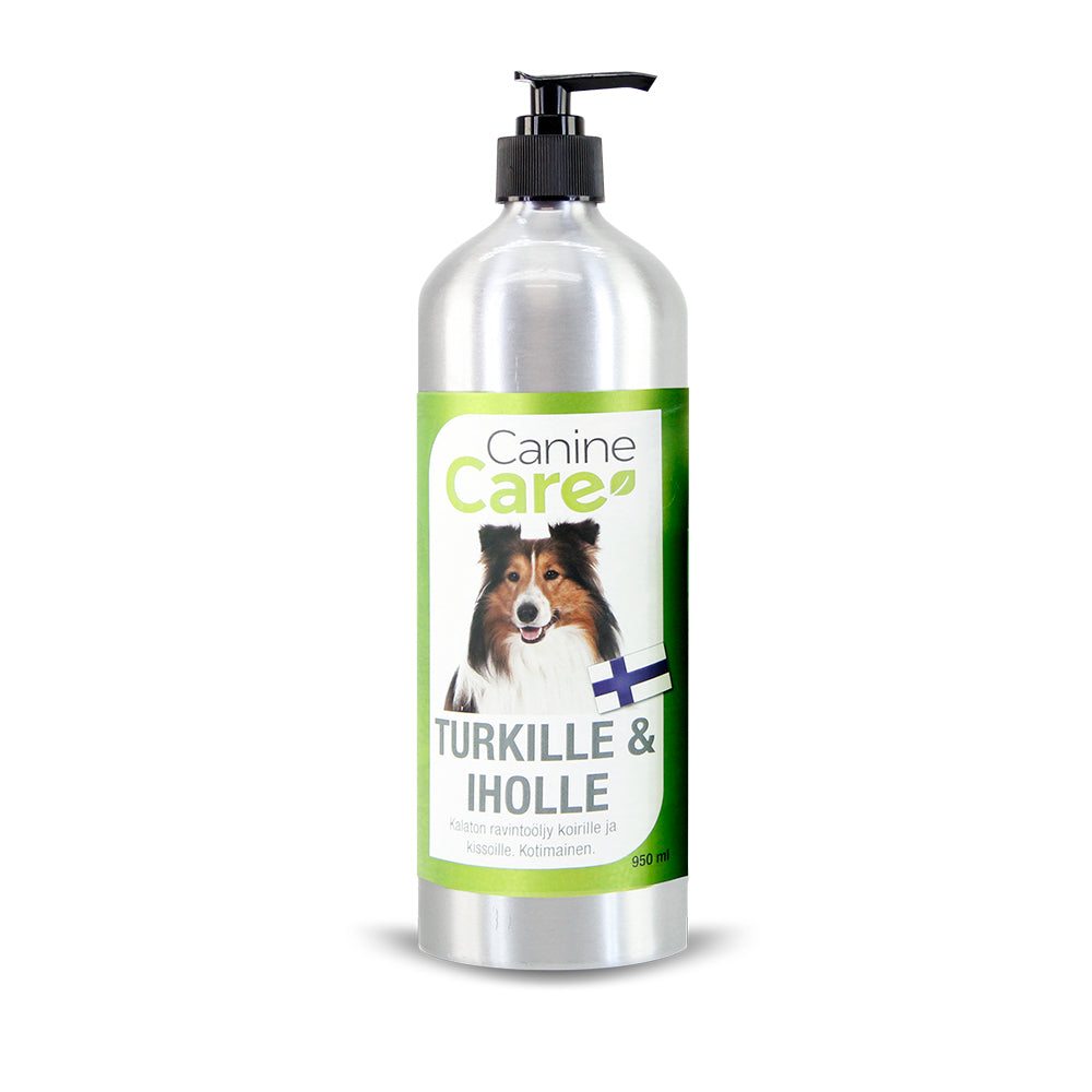 CanineCare Ravintoöljy koiran turkille ja iholle