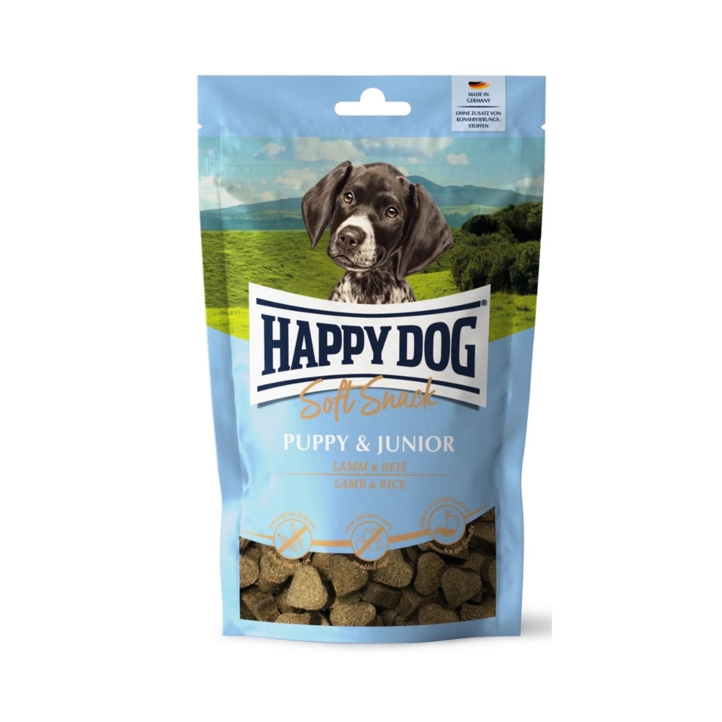 Happy Dog Soft Snack Puppy & Junior, Lammas ja Riisi 100g