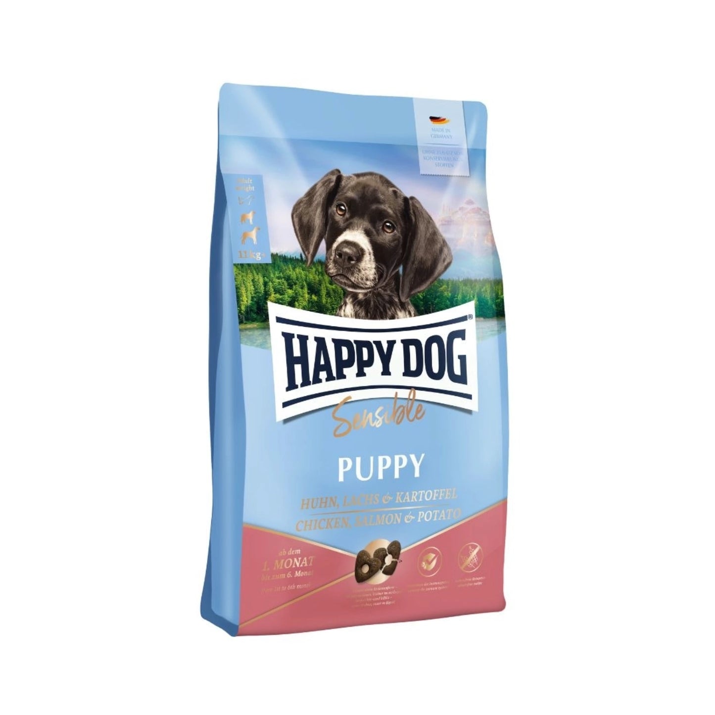 Happy Dog Sensible Puppy - Kana, Lohi & Peruna