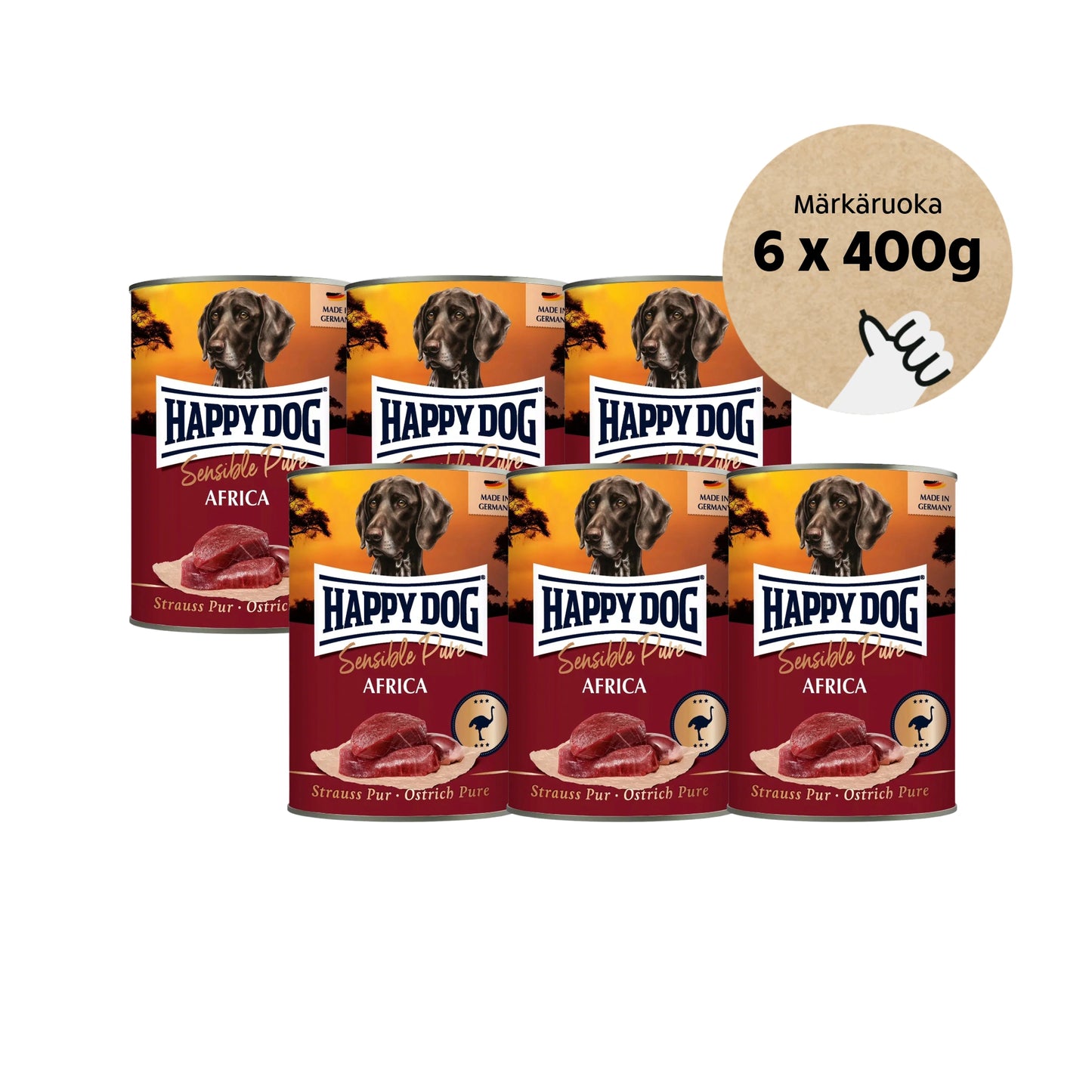 Happy Dog Sensible Mini Africa - Pikkutassun Arkipaketti