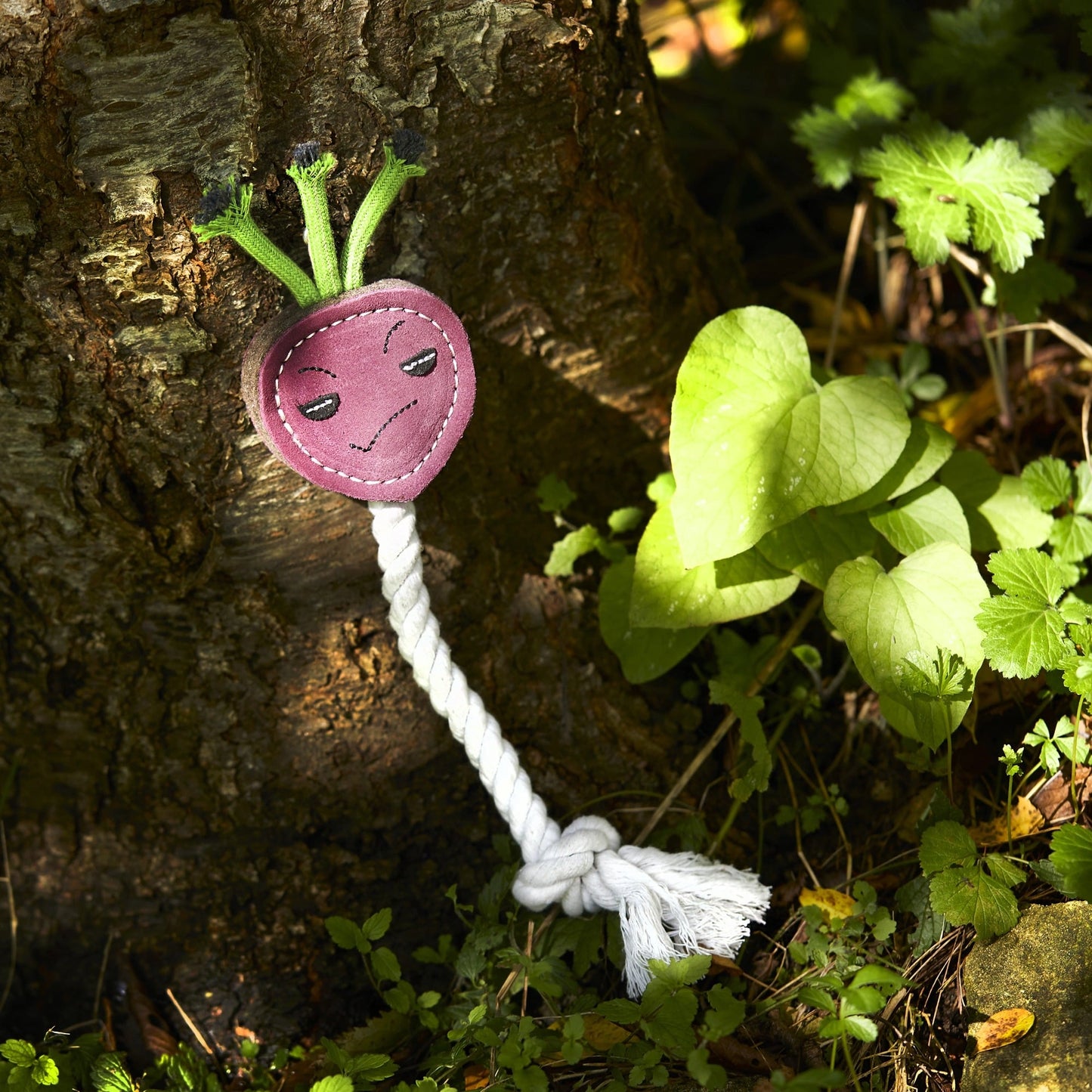 Green & Wilds Ruby the Radish, Eco Dog Toy