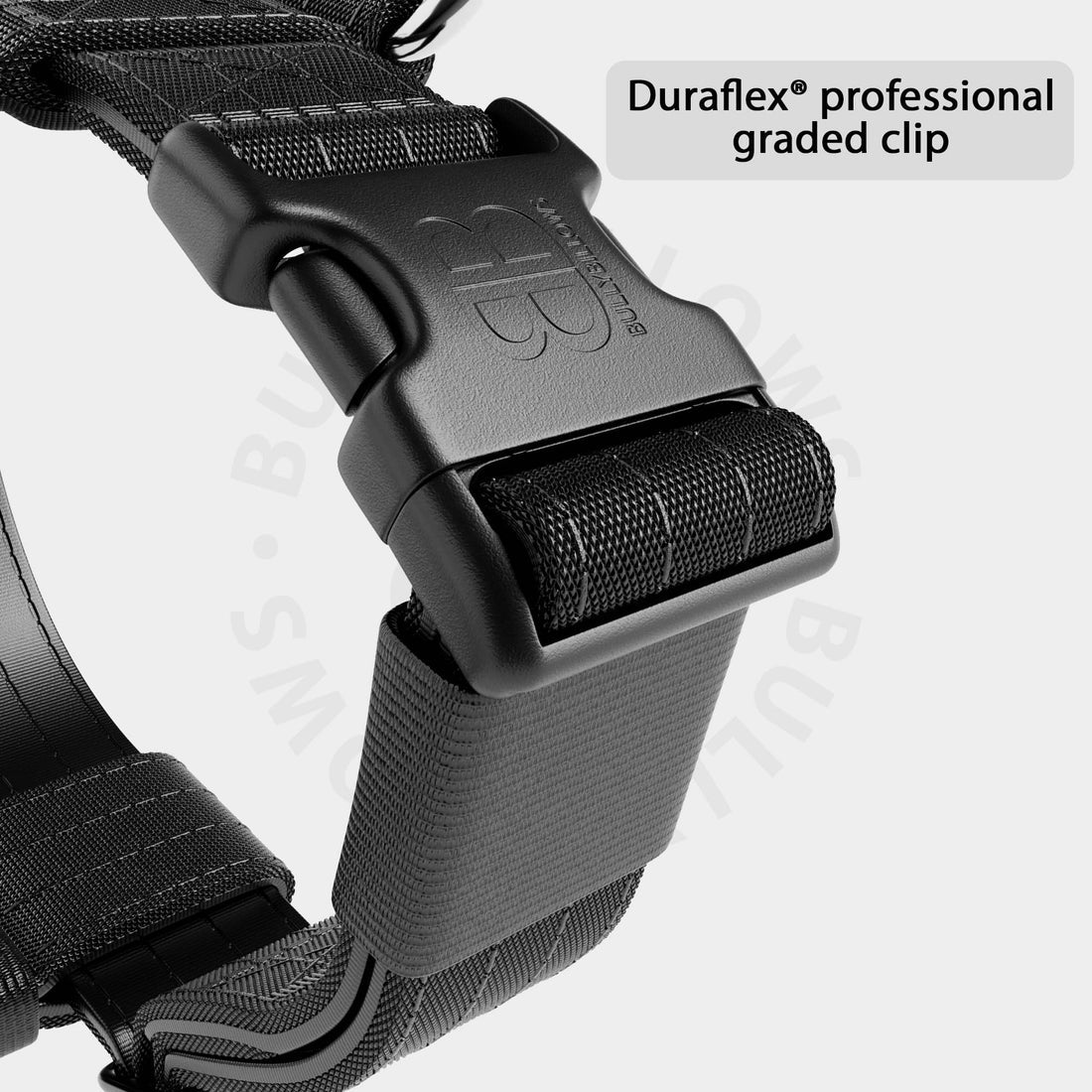 BullyBillows Anti-Pull TRI-Harness®, BLACK – Koulutusvaljaat kaikille roduille