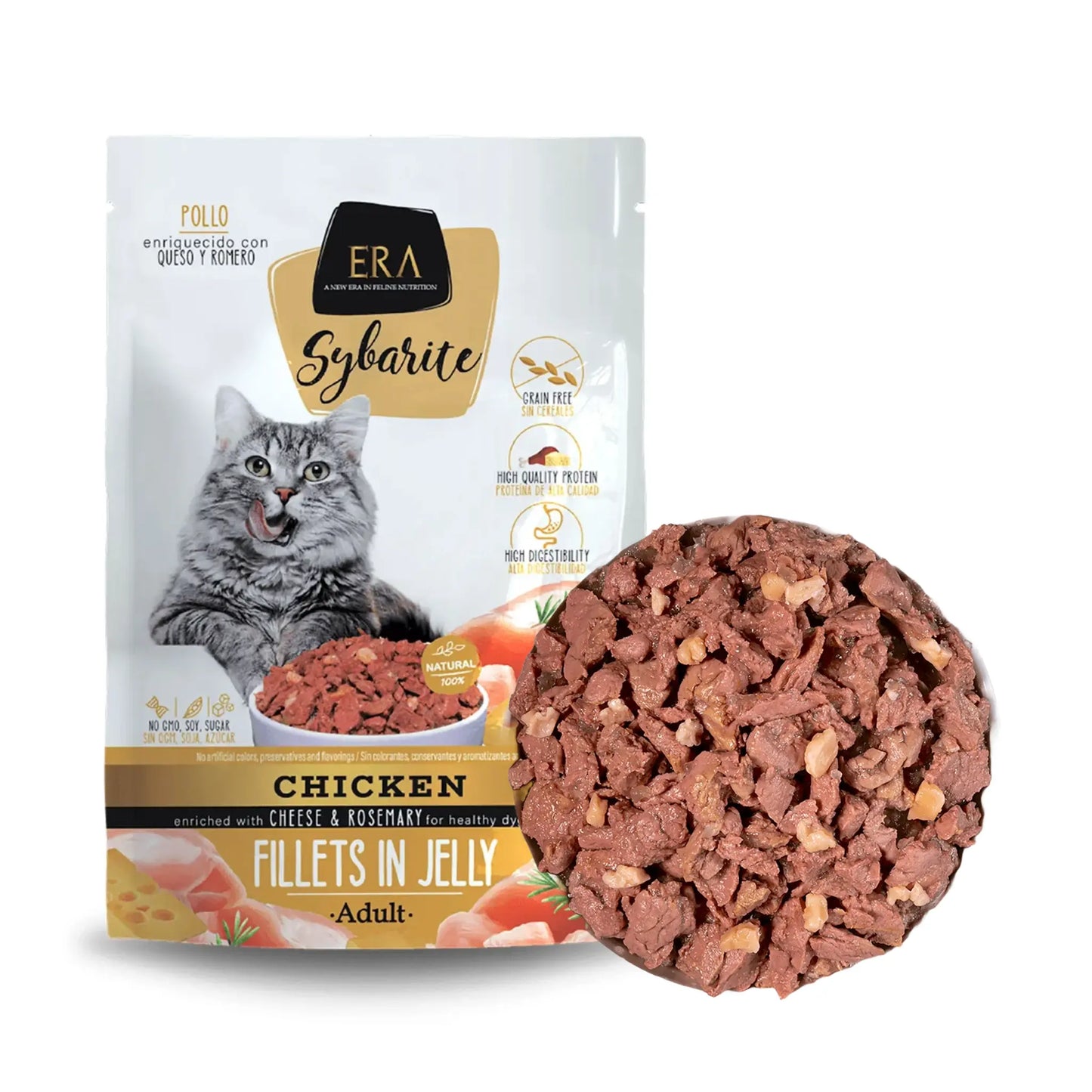 ERA Sybarite, Märkäruoka kaikenikäisille kissoille - Eri makuja
