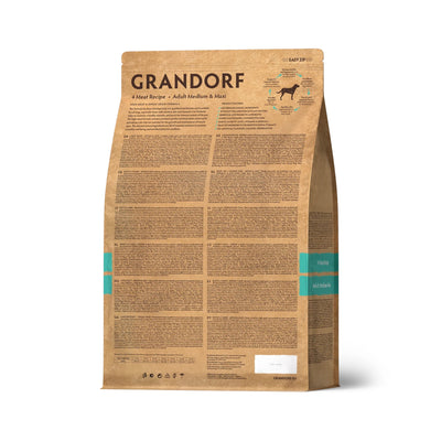 GRANDORF Adult Medium & Maxi, 4 Lihaa