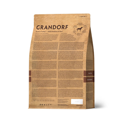 GRANDORF Adult Medium & Maxi, Ankka ja Kalkkuna