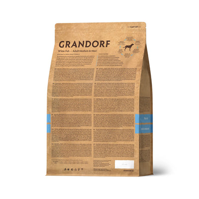 GRANDORF Adult Medium & Maxi, Valkoinen Kala