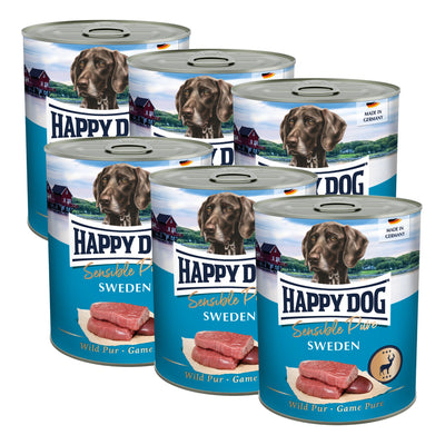 Happy Dog Sensible Pur Sweden - Riista 800g
