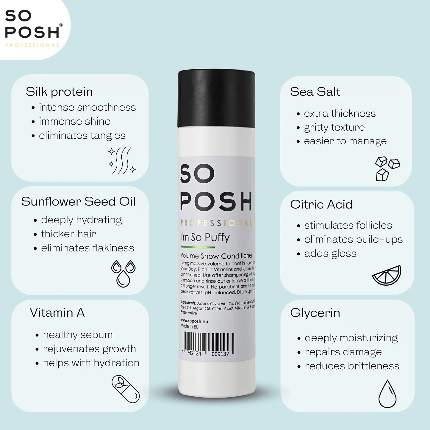 So Posh I'm So Puffy Conditioner - Eri kokoja