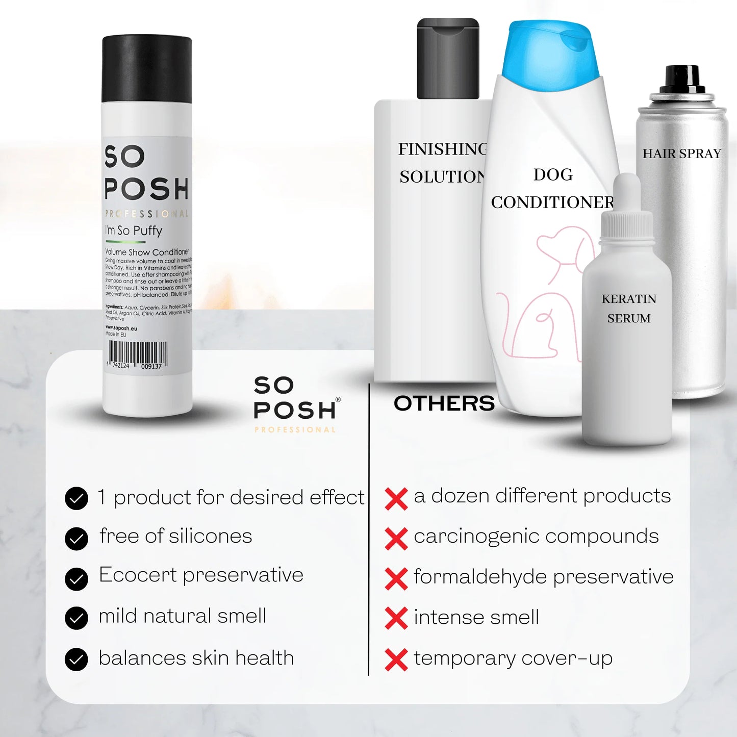 So Posh I'm So Puffy Conditioner - Eri kokoja