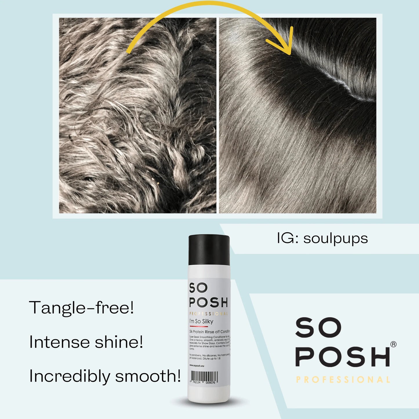 So Posh I'm So Silky Rinse-off Conditioner - Eri kokoja