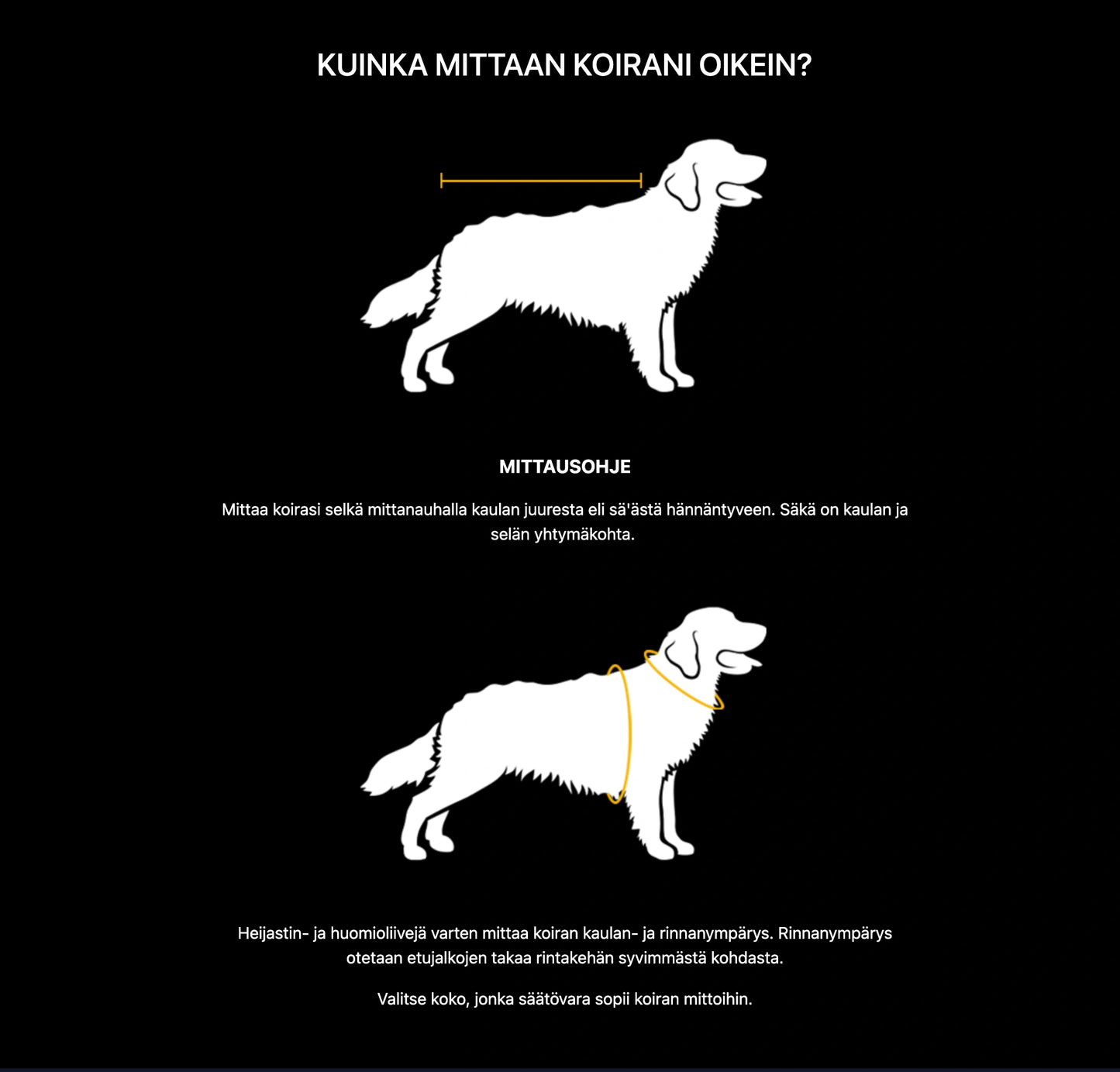 Kivalo Luosto Toppatakki Koiralle