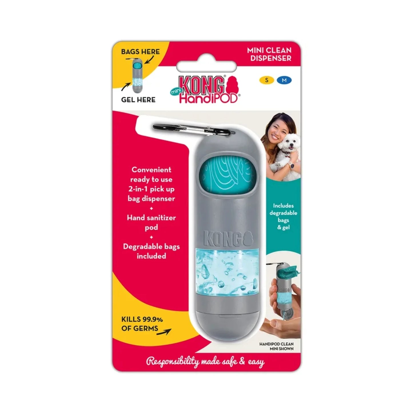 Kong Handipod, Mini Clean Dispenser