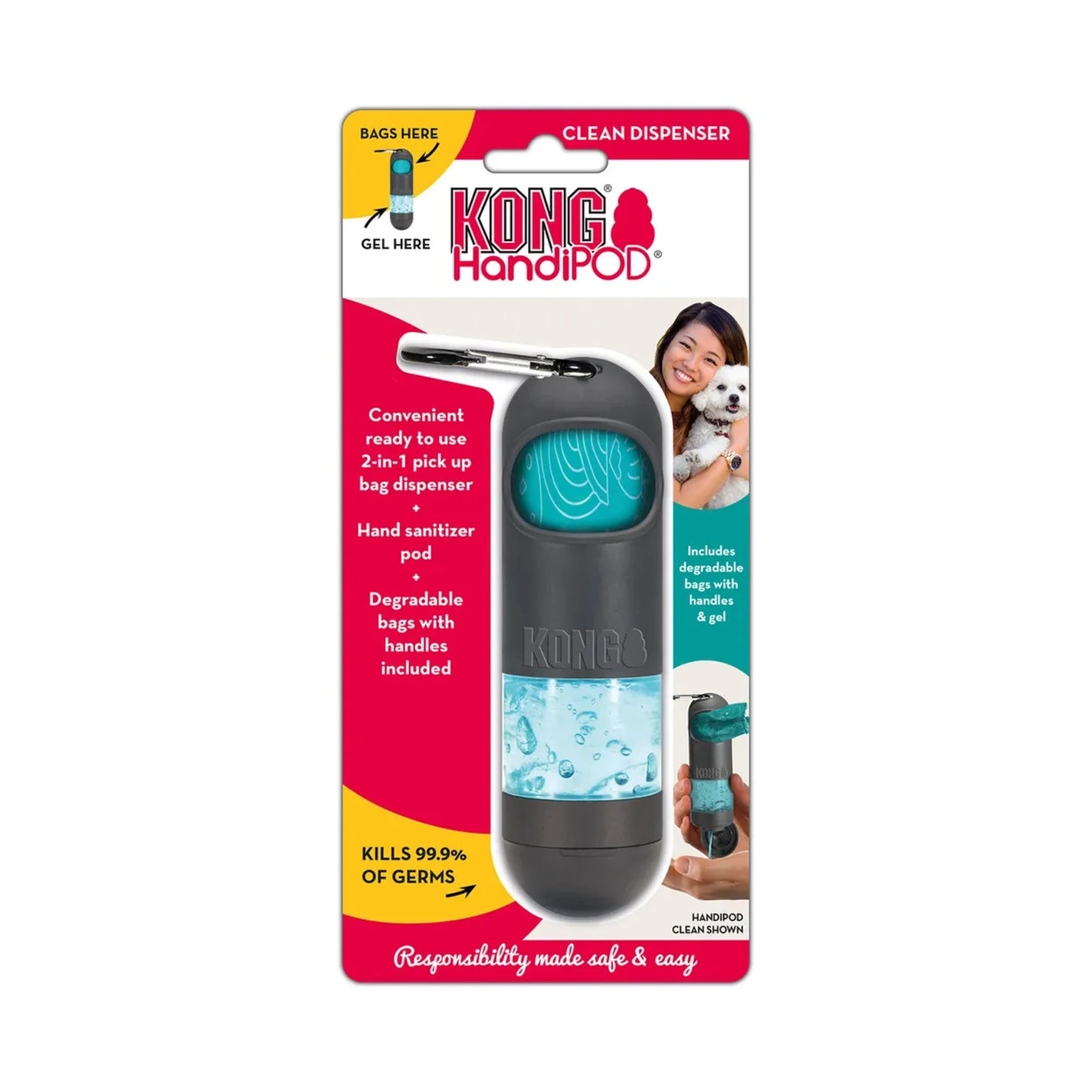 Kong Handipod, Regular Clean Dispenser