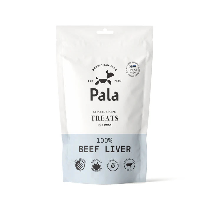 Pala Treats 100% Beef Liver 100g naudan maksa