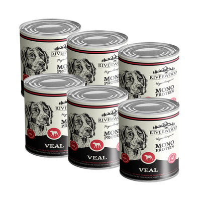 Riverwood Mono Protein Märkäruoka, Vasikka 400g