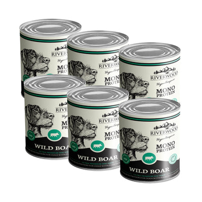 Riverwood Mono Protein Märkäruoka, Villisika 400g