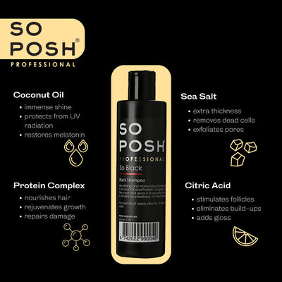 So Posh So Black Shampoo