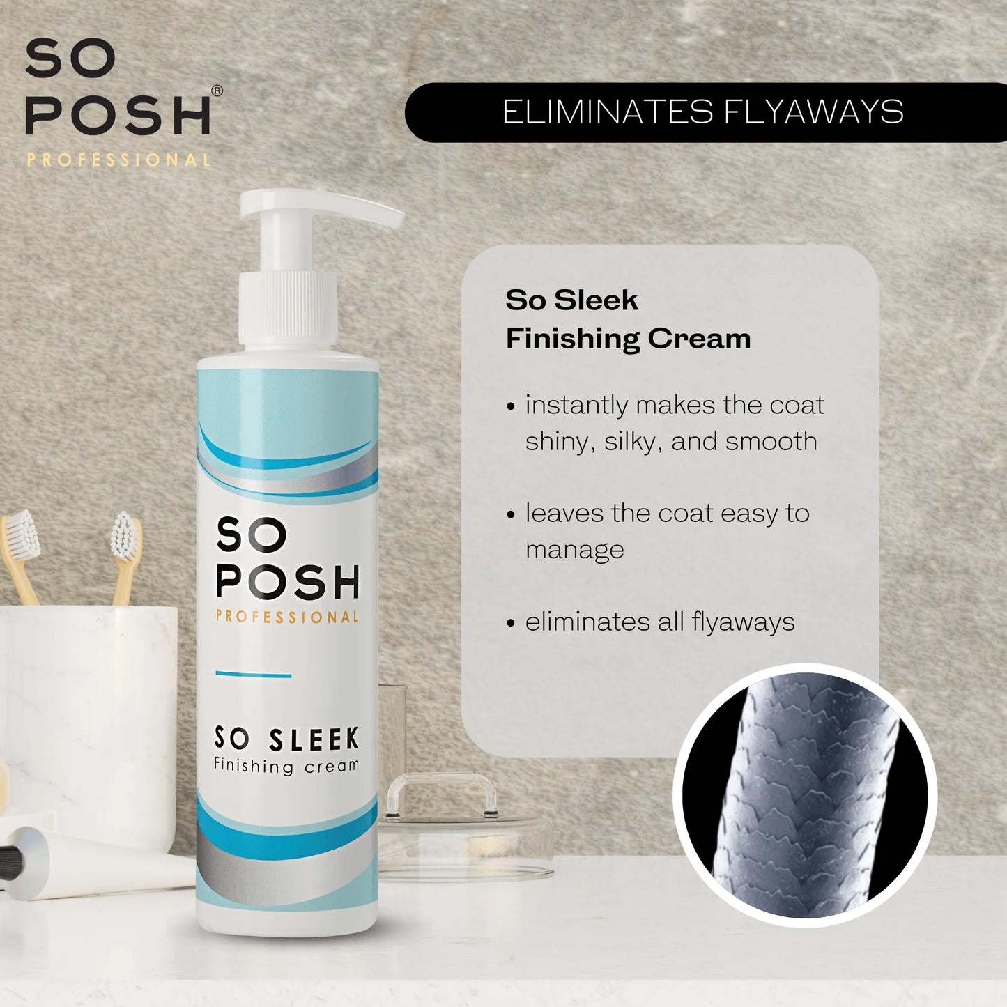 So Posh So Sleek Finishing Cream 250 ml