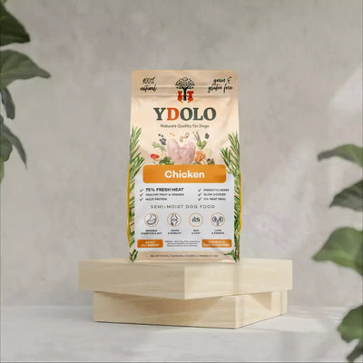 YDOLO Healthy & Pure Chicken - Puolikostea koiranruoka