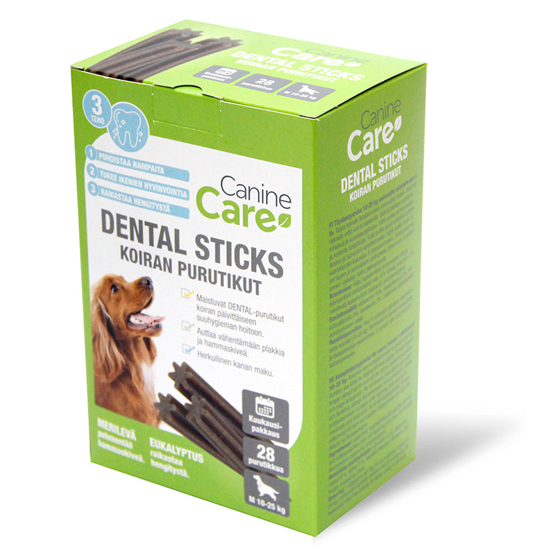 CanineCare Dental Sticks, M 28kpl