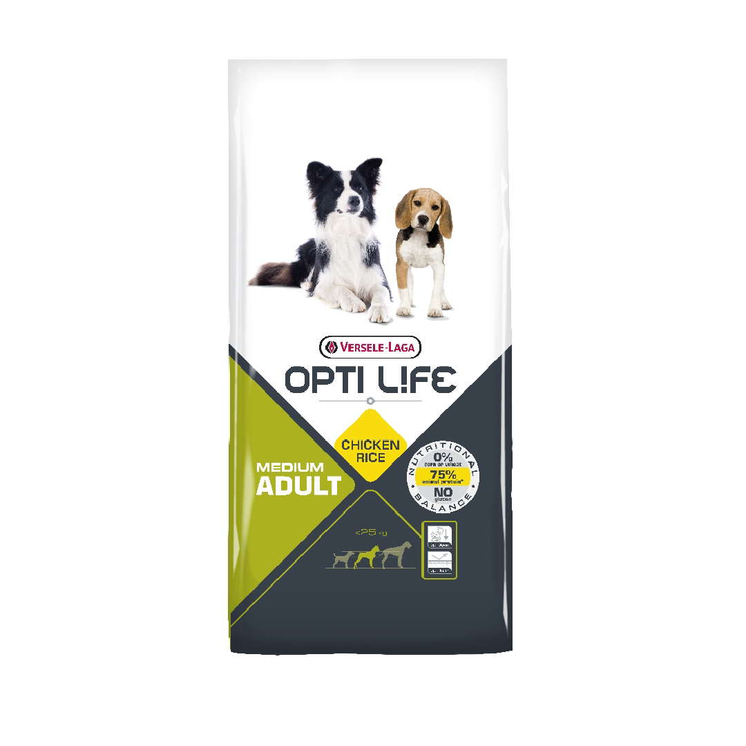 12,5 kg Opti Life Adult Medium