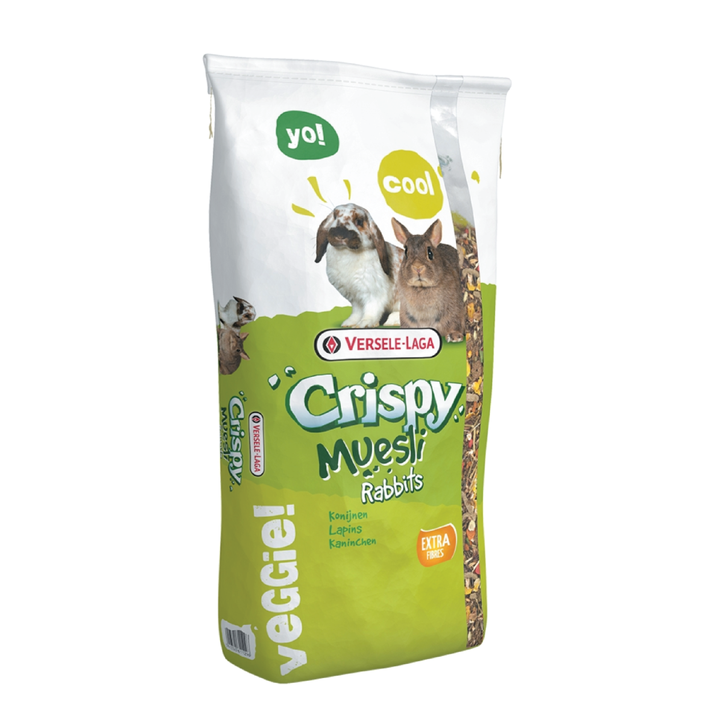 Versele-Laga Crispy Muesli RabbitsTäysravinto kaneille, 20 kg