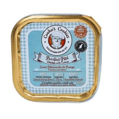 Cooka's Cookies PURRFECT Paté - Luonnollinen Kananlihapaté Kissoille