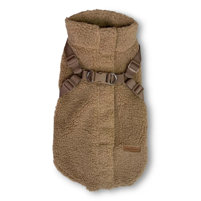 Puppy Bohéme Teddy Talvitakki Valjailla - Beige