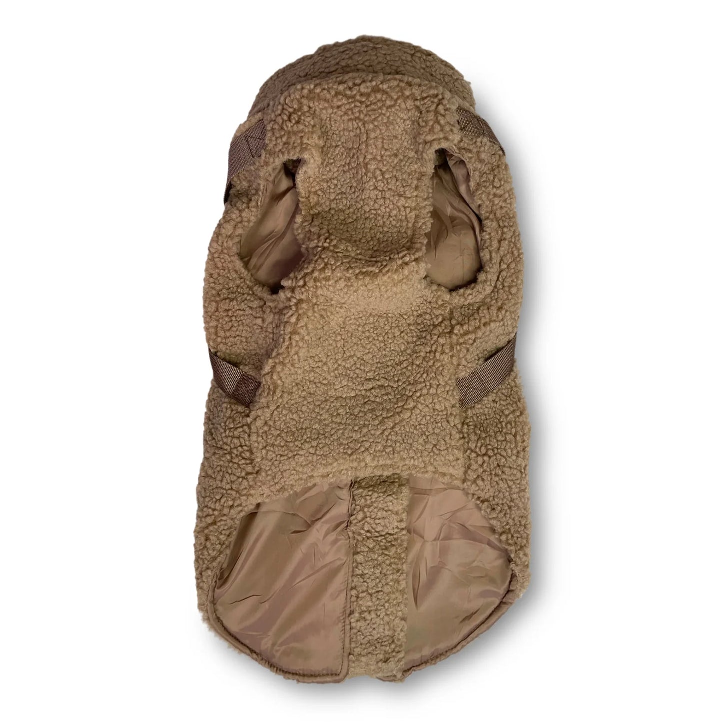 Puppy Bohéme Teddy Talvitakki Valjailla - Beige