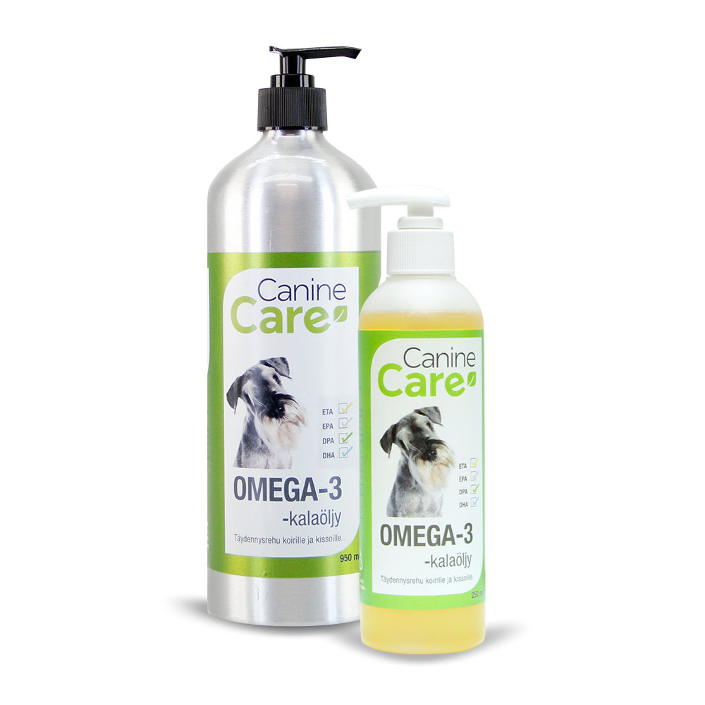 CanineCare Ravintoöljy Omega 3 Kalaöljy