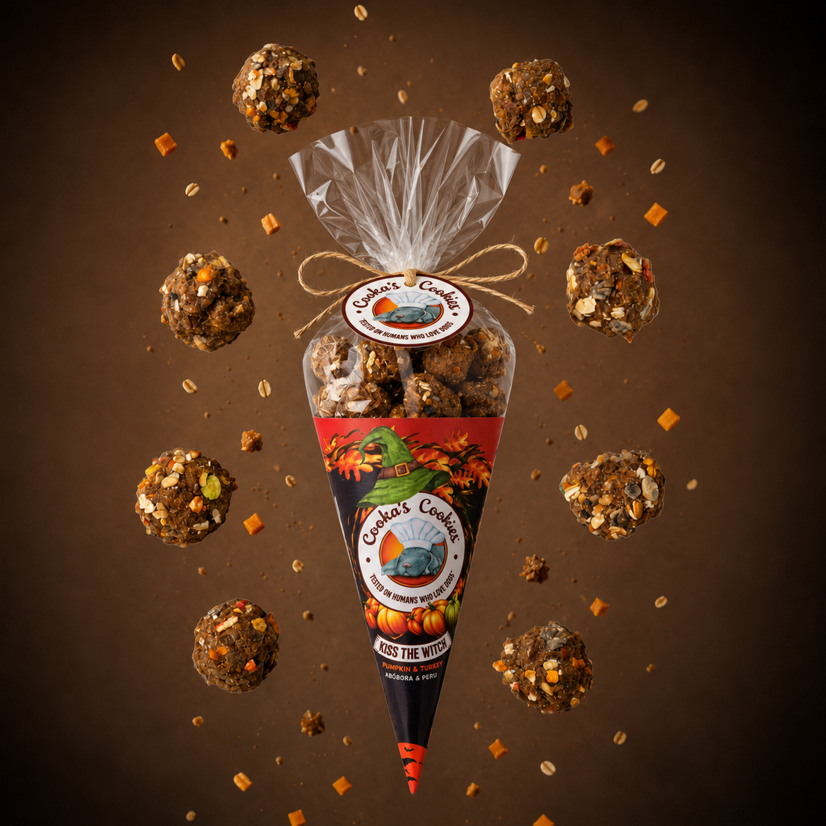 Cooka's Cookies Halloween - Kiss the Witch Kalkkuna & Kurpitsaherkut