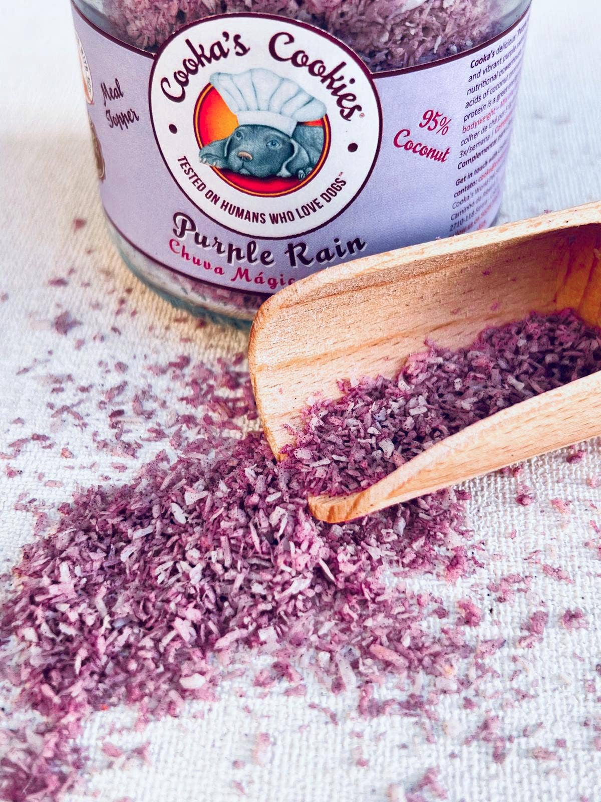 Cooka's Cookies Purple Rain - Kookos & Bataattijauhe 65g