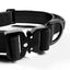 BullyBillows 4 cm Lighter Combat® Collar, BLACK X BLACK – Panta kahvalla ja turvalukolla