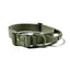 BullyBillows 4 cm Lighter Combat® Collar, KHAKI X KHAKI – Panta kahvalla ja turvalukolla