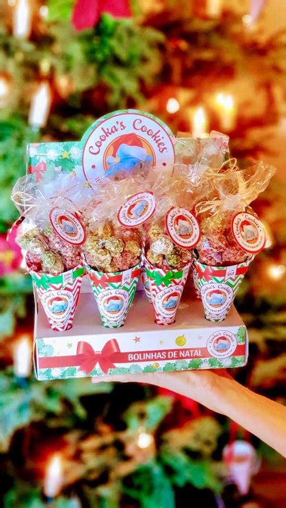 Cooka's Cookies Crunchy Woofmas Balls - Rapeat ja Luonnilliset Kana & Kalkkunaherkut Koirille