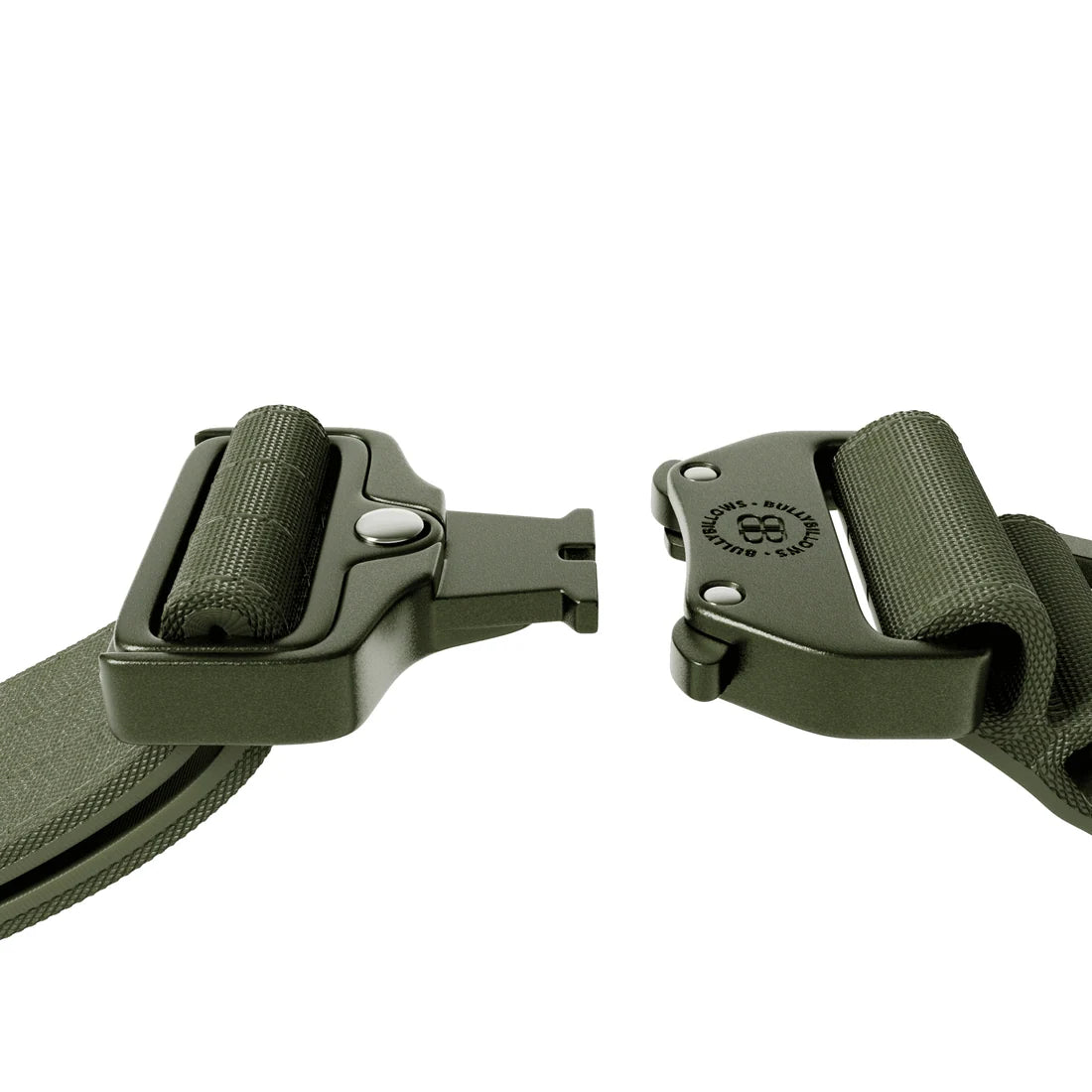 BullyBillows 5 cm Lighter Combat® Collar, KHAKI X KHAKI – Panta kahvalla ja turvalukolla