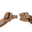 BullyBillows 5 cm Lighter Combat® Collar, TAN X TAN – Panta kahvalla ja turvalukolla