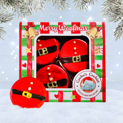 Cooka's Cookies Santa's Belly Macaronit - Christmas Gift Box