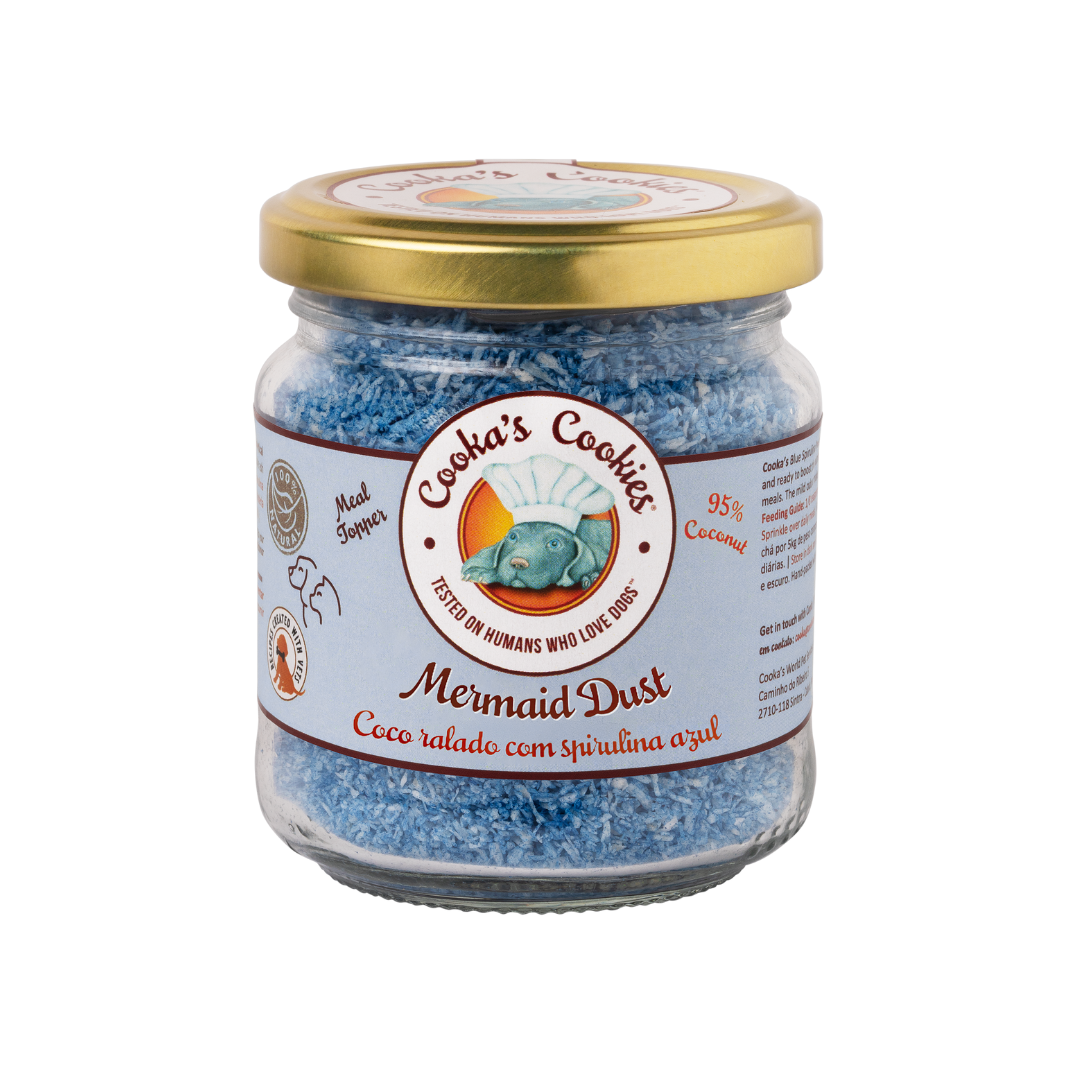 Cooka's Cookies Mermaid Dust - Kookos & Spirulinajauhe 65g