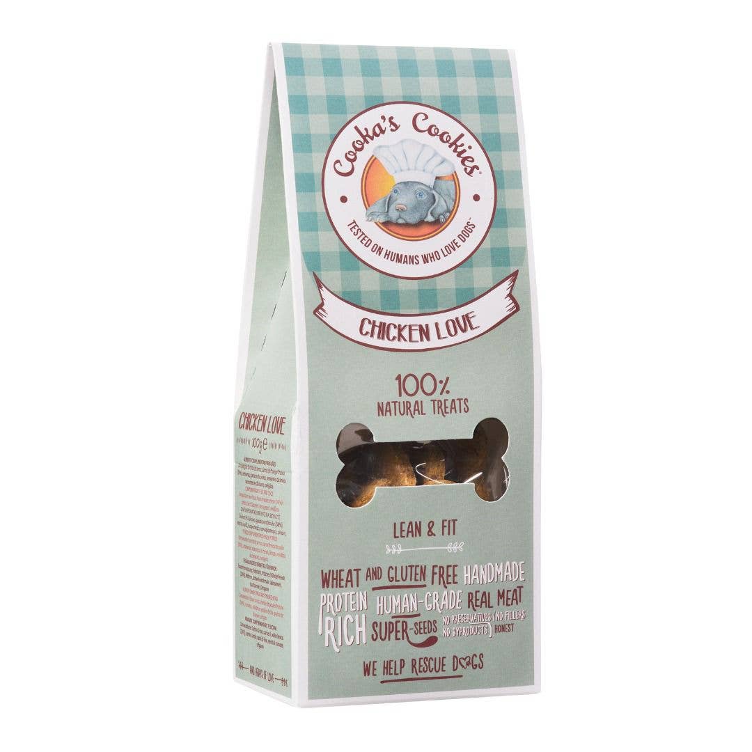 Cooka's Cookies Chicken Love - Kanakeksit 100g