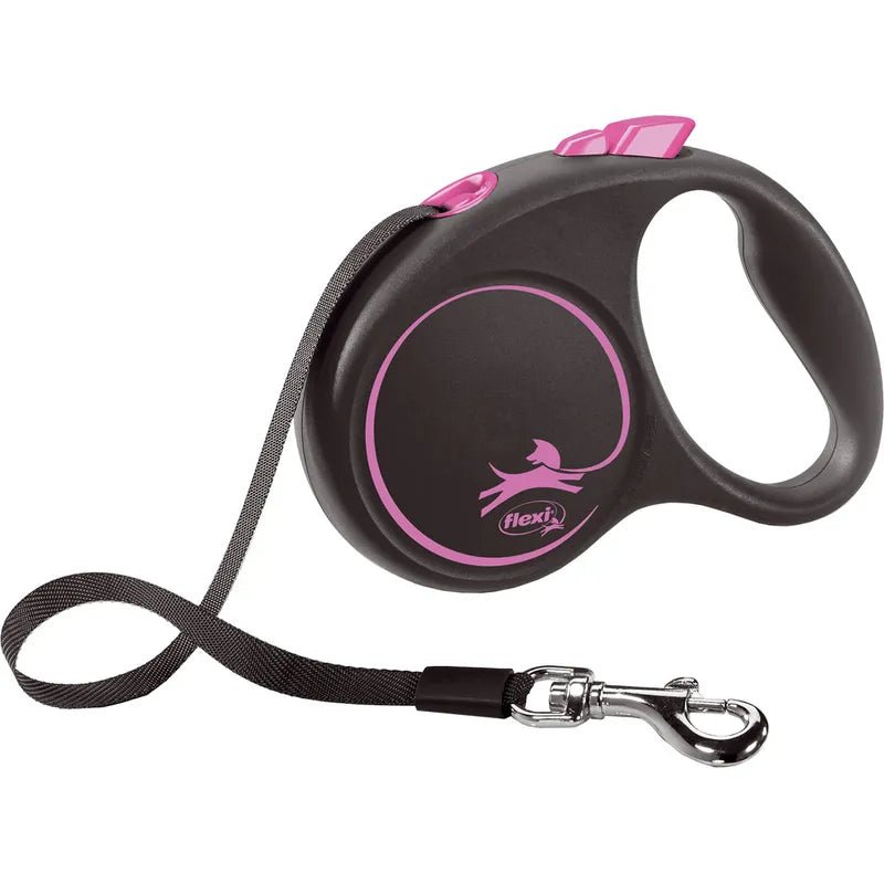Flexi Black Design Tape S, 5 m / max. 15 kg