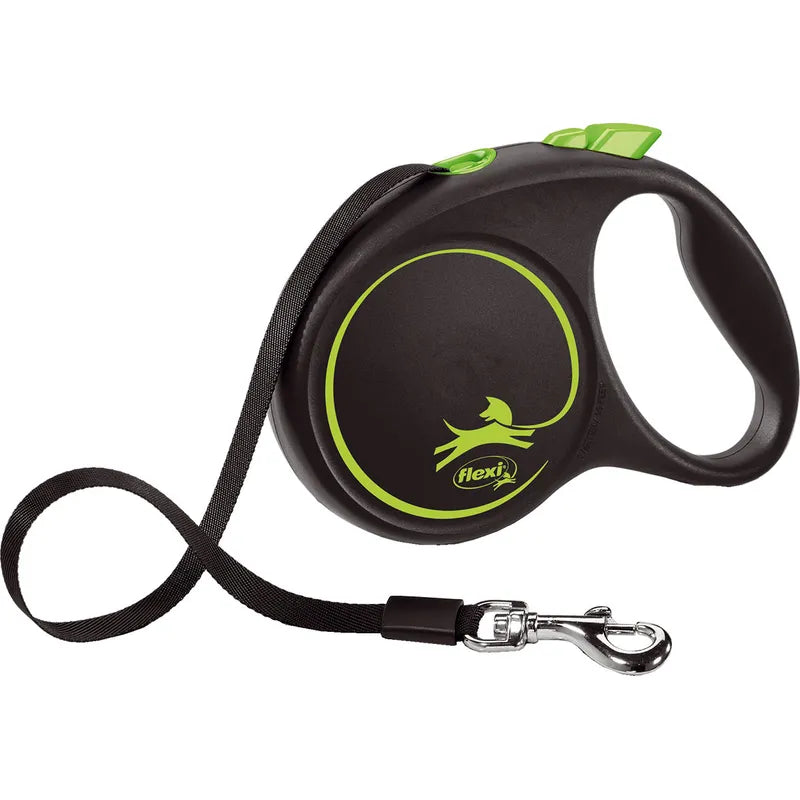 Flexi Black Design Tape M, 5 m / max. 25 kg