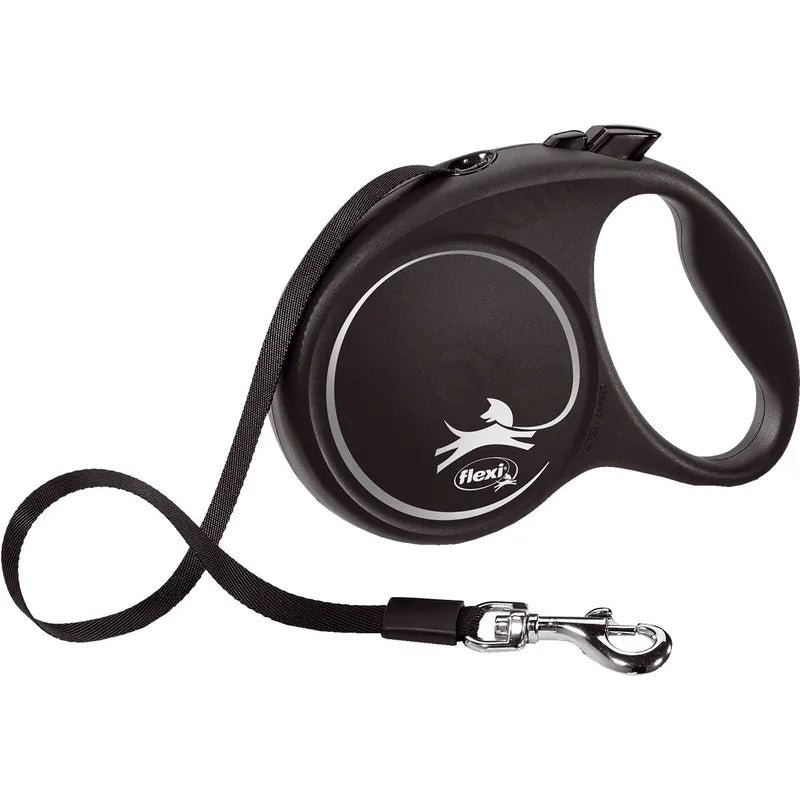 Flexi Black Design Tape M, 5 m / max. 25 kg