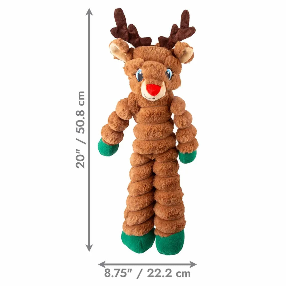 Kong Holiday Shakers Crumples Reindeer XL