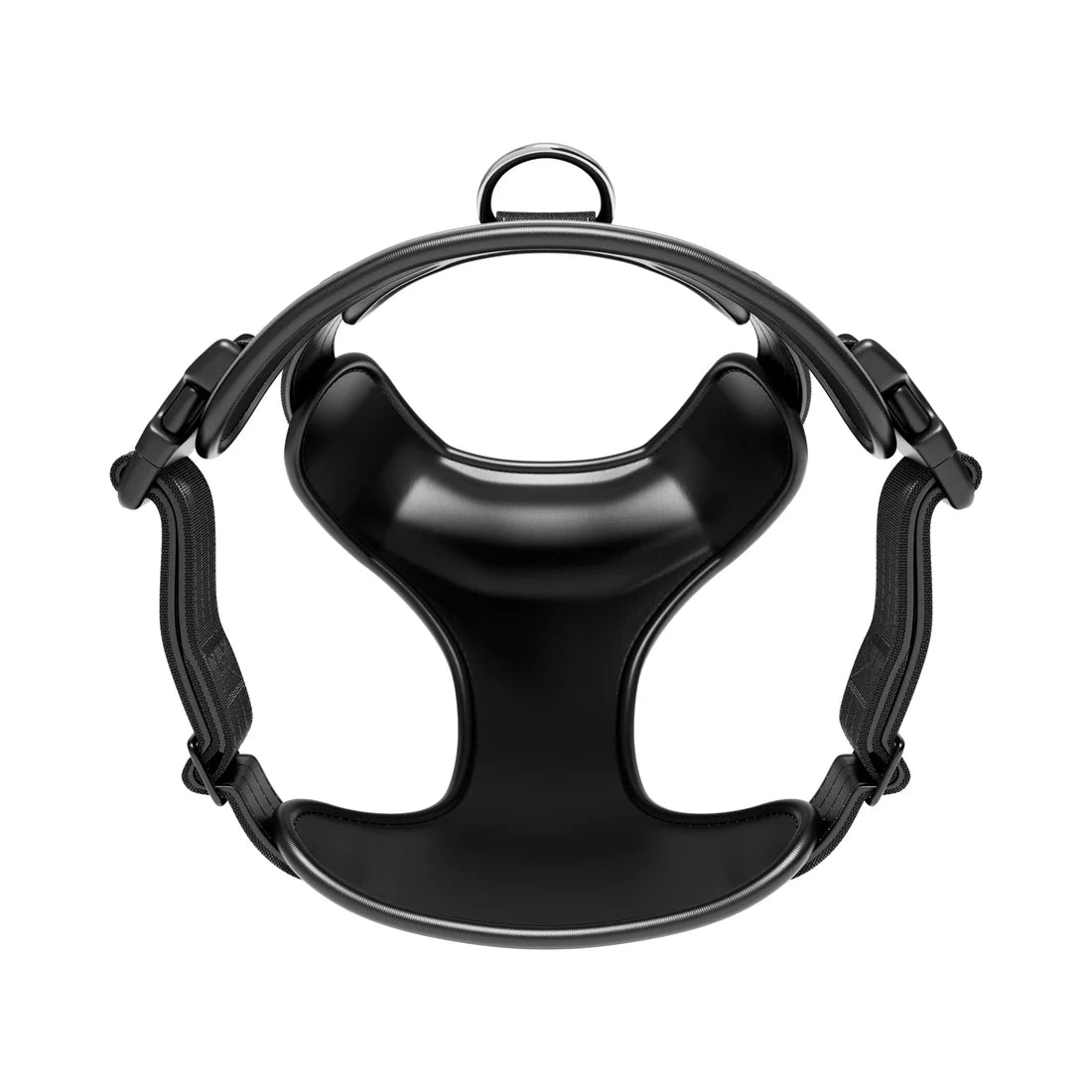 BullyBillows Comfort Premium Harness, BLACK – Ergonominen koiranvaljas