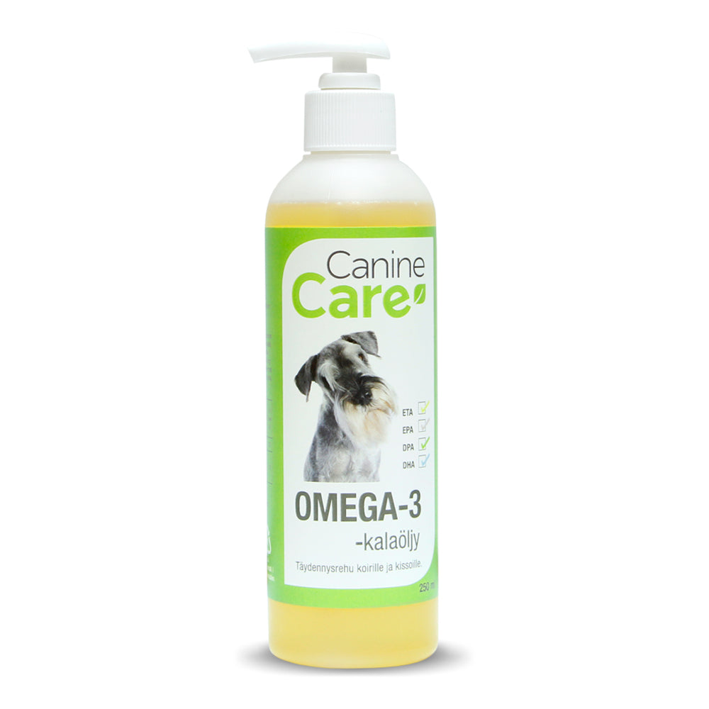 CanineCare Ravintoöljy Omega 3 Kalaöljy