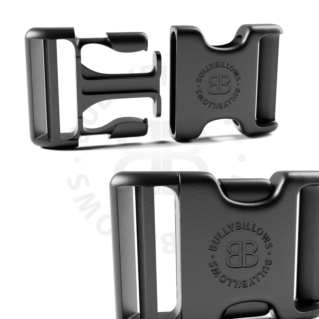 BullyBillows Comfort Premium Harness, BLACK – Ergonominen koiranvaljas