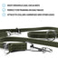 BullyBillows Training Double Ended Dog Leash, KHAKI – Monitoimitalutin, 2 m