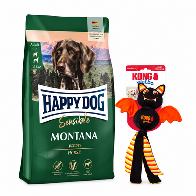 Halloween-paketti: Montana 10 kg + Lepakko